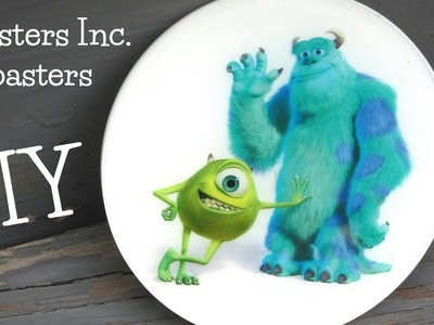DIY Resin Monsters Inc  Coaster   Another Coaster Friday Craft Klatch