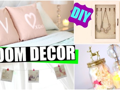 DIY ROOM DECOR! Jewellery Organiser, Personalised Cushions + More!