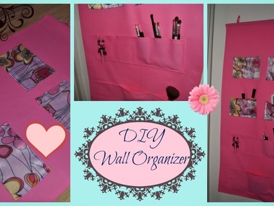 DIY wall organizer ♡ No sew!