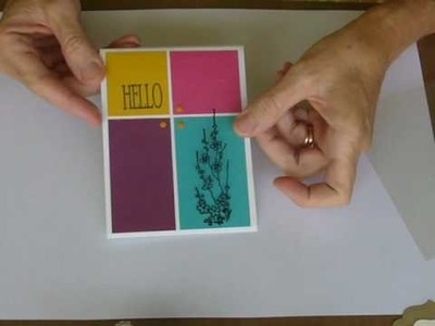 Embossing on Clear Acetate