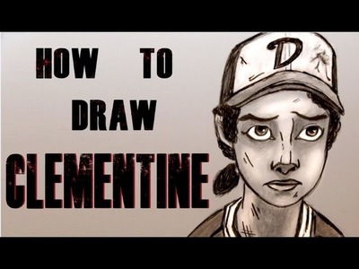 Ep. 139 How to draw Clementine from the Walking Dead Videogame