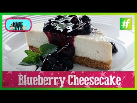 #fame food -​​ How To Make No Bake Blueberry Cheesecake