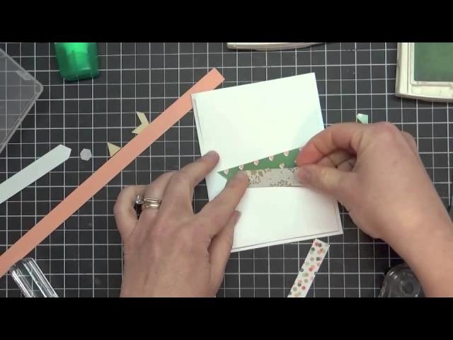 Got Scraps? Grab Your Paper Strips for a Great Card Layout