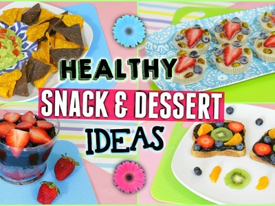 Healthy Snack & Treat Ideas for After School or Work! (Easy & Delicious) ♡ | Jessica Reid