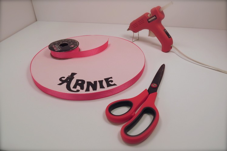 How To Add Ribbon To A Cake Board the Krazy Kool Cakes Way!