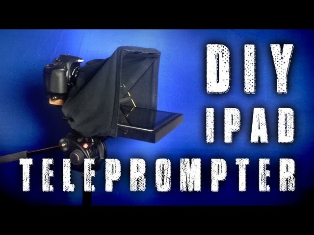 How To: Build DIY iPad Teleprompter for 15mm Rail Mount