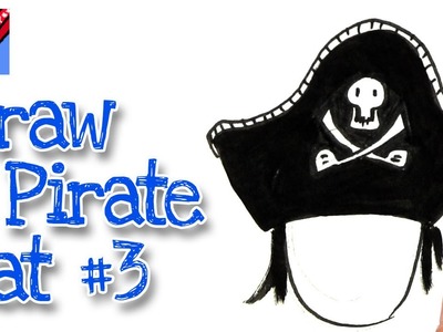 How to draw a Pirate Hat - Style 3