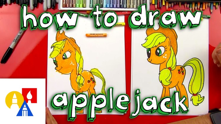 How To Draw Applejack My Little Pony