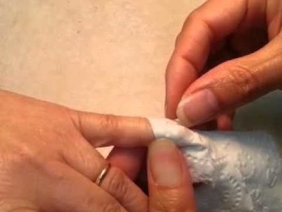 How to fix cracking real nails, using toilet paper