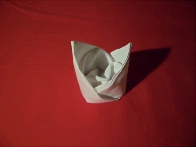 How To Fold Napkins - Bishop's Hat (Napkin Folding)