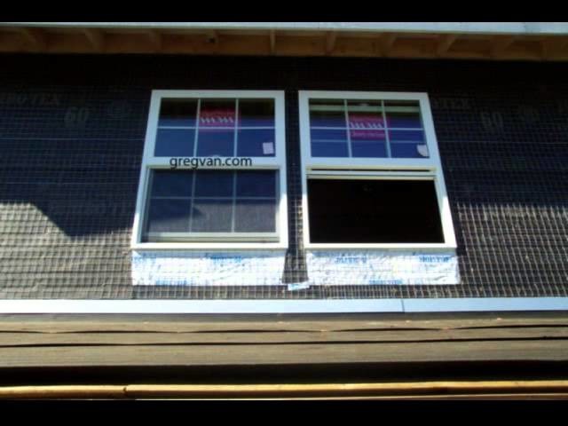 How To Install Window Flashing Paper - Home Building and Remodeling Instructions