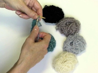How to knit using Kidsilk Haze Shine