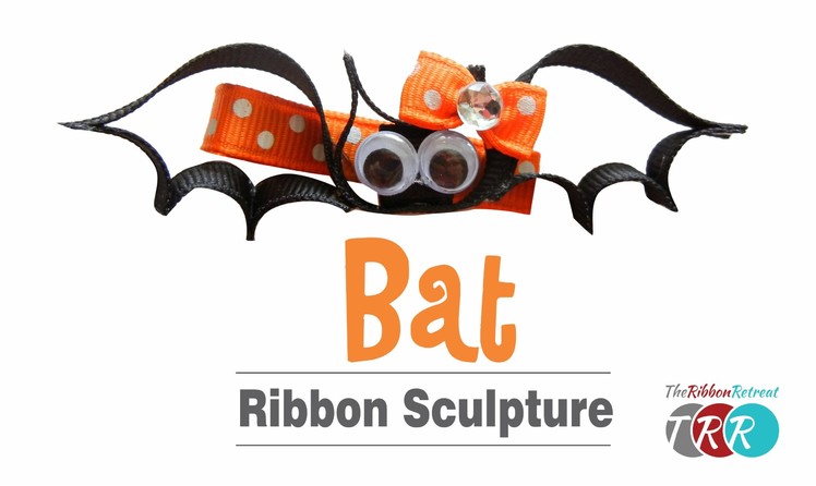 How to Make a Bat Ribbon Sculpture - TheRibbonRetreat.com