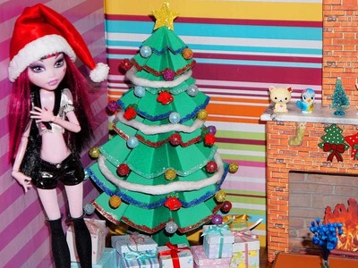 How to Make a Doll Christmas Tree (Monster High, EAH, Barbie, etc)