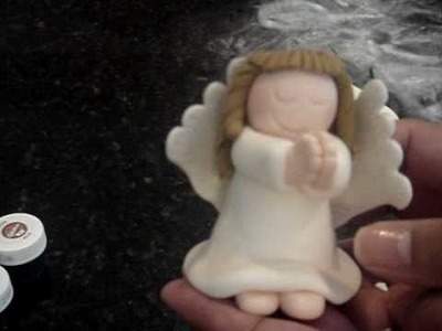How to make a FONDANT ANGEL PART 1