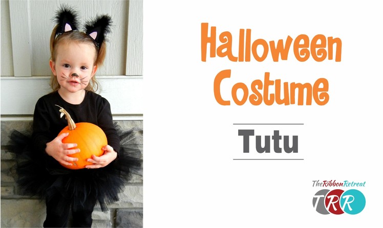 How to Make a Halloween Costume Tutu - TheRibbonRetreat.com