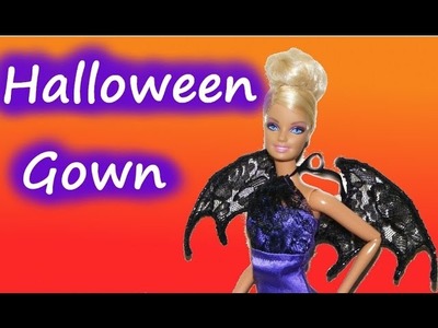 How to make a Halloween Gown for Dolls