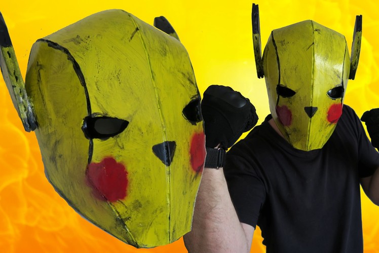 How to Make a Hardcore Pikachu Cosplay Helmet