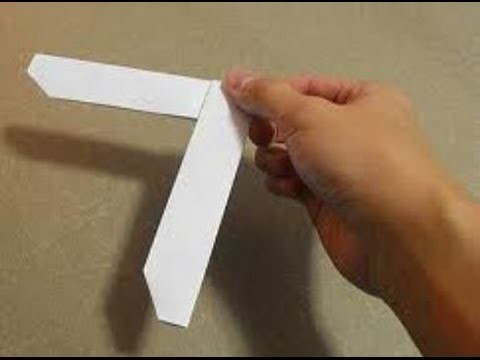 How To Make A Paper Boomerang
