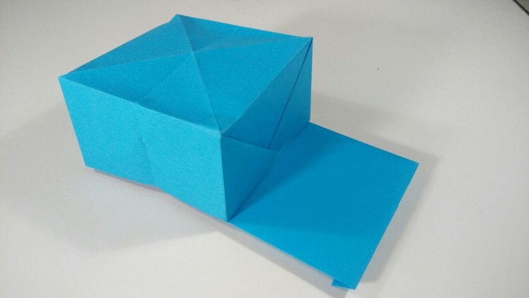 How to make a  paper cap - Origami