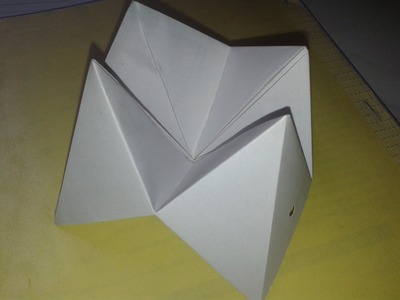 How to make a paper fortune teller