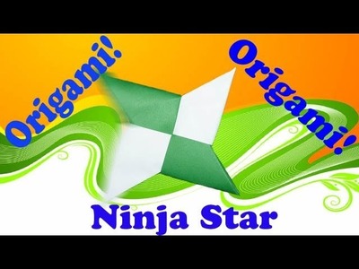 How to Make A Paper(Origami) - Ninja Star(Shuriken)