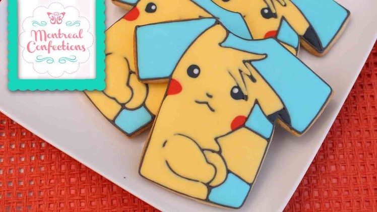 How to make a Pokemon cookies - Pikachu cookie