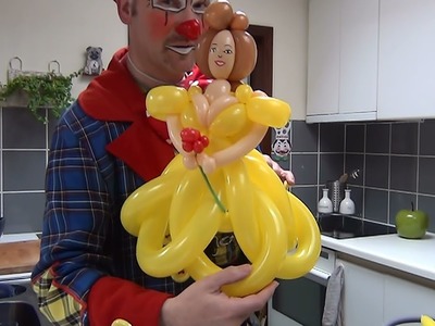 How to make a Princess Belle balloon