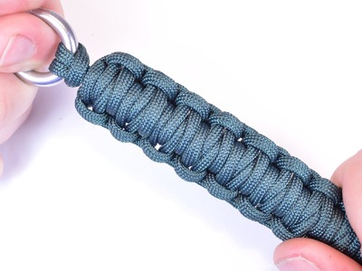 How to Make a Quick Deploy Millipede Paracord Bracelet with Shackle - BoredParacord