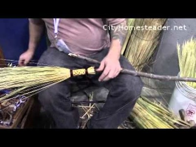 How to make a straw broom
