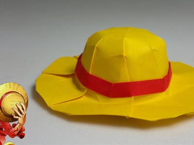 How to make an origami straw hat (One Piece) (Henry Phạm)