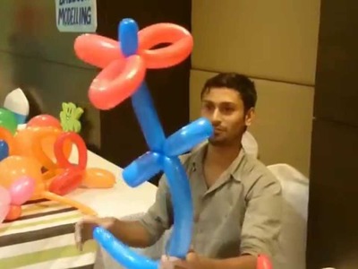 How to make Balloon Art Flower | Balloon Art for beginners