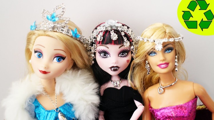 How to make circlets, crowns and inverted tiaras for your dolls