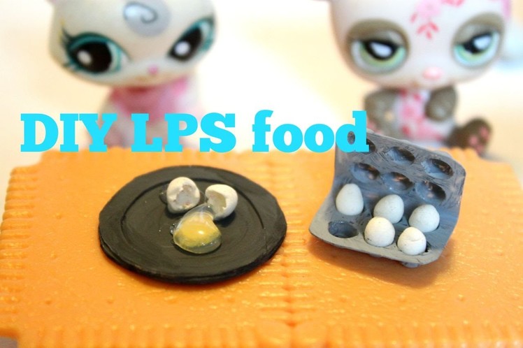 How to make LPS food | Egg cartons and cracked egg