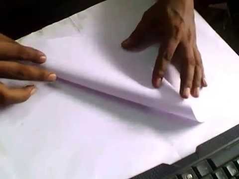 HOW TO MAKE PAPER FLIGHT
