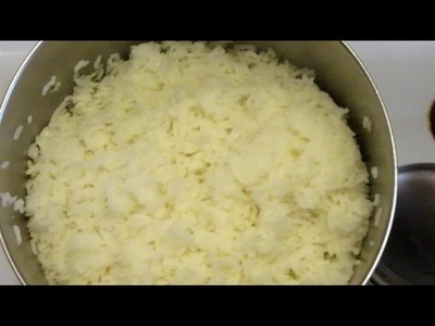 How To Make Perfect Steamed Rice  (Traditional Chinese Cooking)