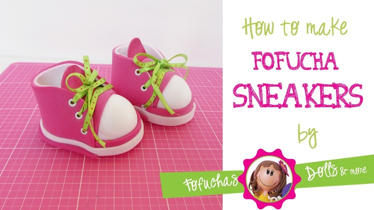 How to make sneakers for your fofucha doll