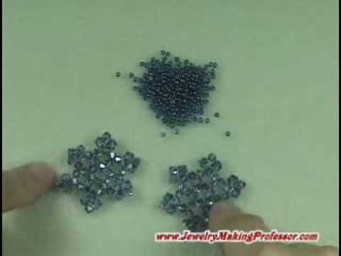 Jewelry Making Video - Snowflake Pendant