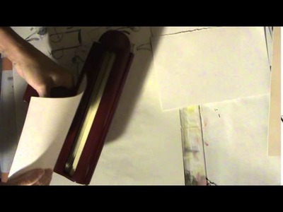 Making Paper like Panara sandwich wrap paper