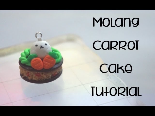 Molang Carrot Cake Tutorial
