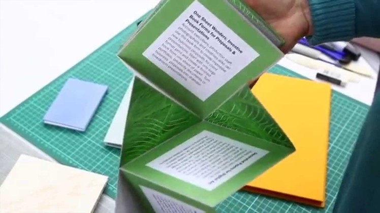 One Sheet Wonders (Handmade Books for New Business Presentations) Paper & Pixel Workshops