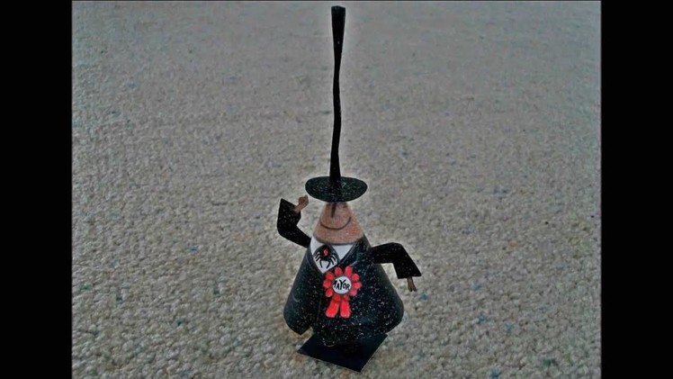Paper Model of the Mayor from the Movie "The Nightmare Before Christmas"