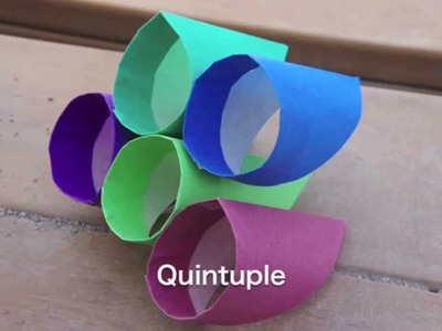 Paper Ring Wing Airplane | Fold origami airplane that glide really well but simple.