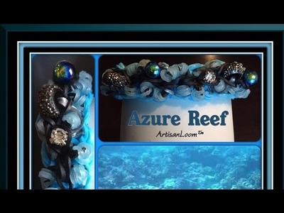 Rainbow Loom Band Azure Reef Bracelet Tutorial.How To