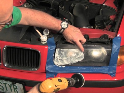 Renewing Plastic Headlight Lenses on a BMW or MINI