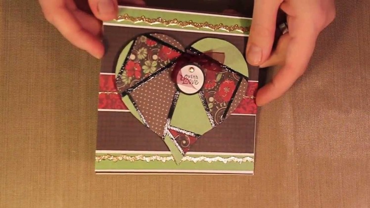 Studio SN: How to Make a Faux Mosaic with Patterned Paper
