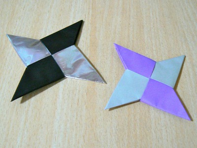 The art of folding paper. Ninja's Shuriken (NARUTO)