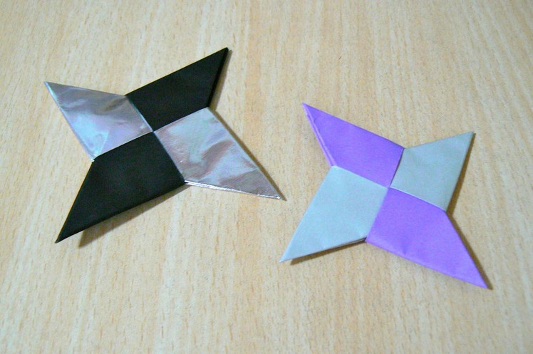 The art of folding paper. Ninja's Shuriken (NARUTO)