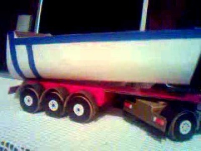Truck toy of paper(what we can made of paper?)