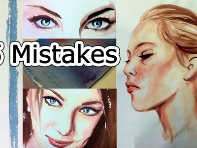 Watercolor Tips to Improve Paintings - 5 Beginner Mistakes